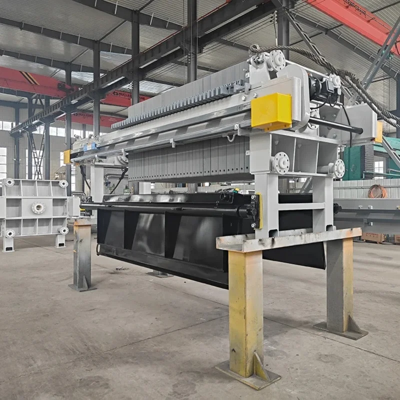 Small Plate and Frame Filter Press Machine Updated Automatic Cleaning Plate and Frame Filter   Fully automatic discharge filter