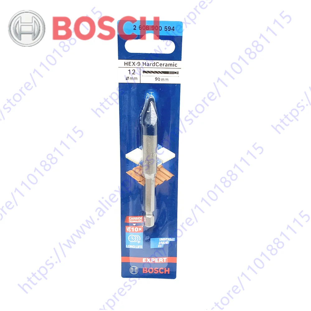 BOSCH EXPERT HEX-9 HardCeramic Drill Bits 3/4/5/6/7/8/10/12 mm Professional Accessories Drilling Tile Drill Bits