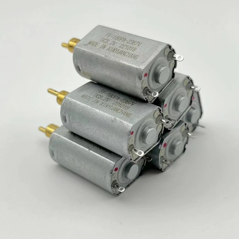 5pcs/lot DC 3V 3.7V FF180PA-2367V / FF180PA-2382 Metal Brudh Motor with Copper Head Strong Magnet for Razor Shaver Hair Clipper