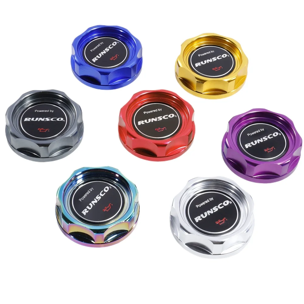 

Крышка топливного бака автомобиля, масляная крышка двигателя для Honda Civic D/B/H/K/F/L, крышка серии, алюминий с ЧПУ