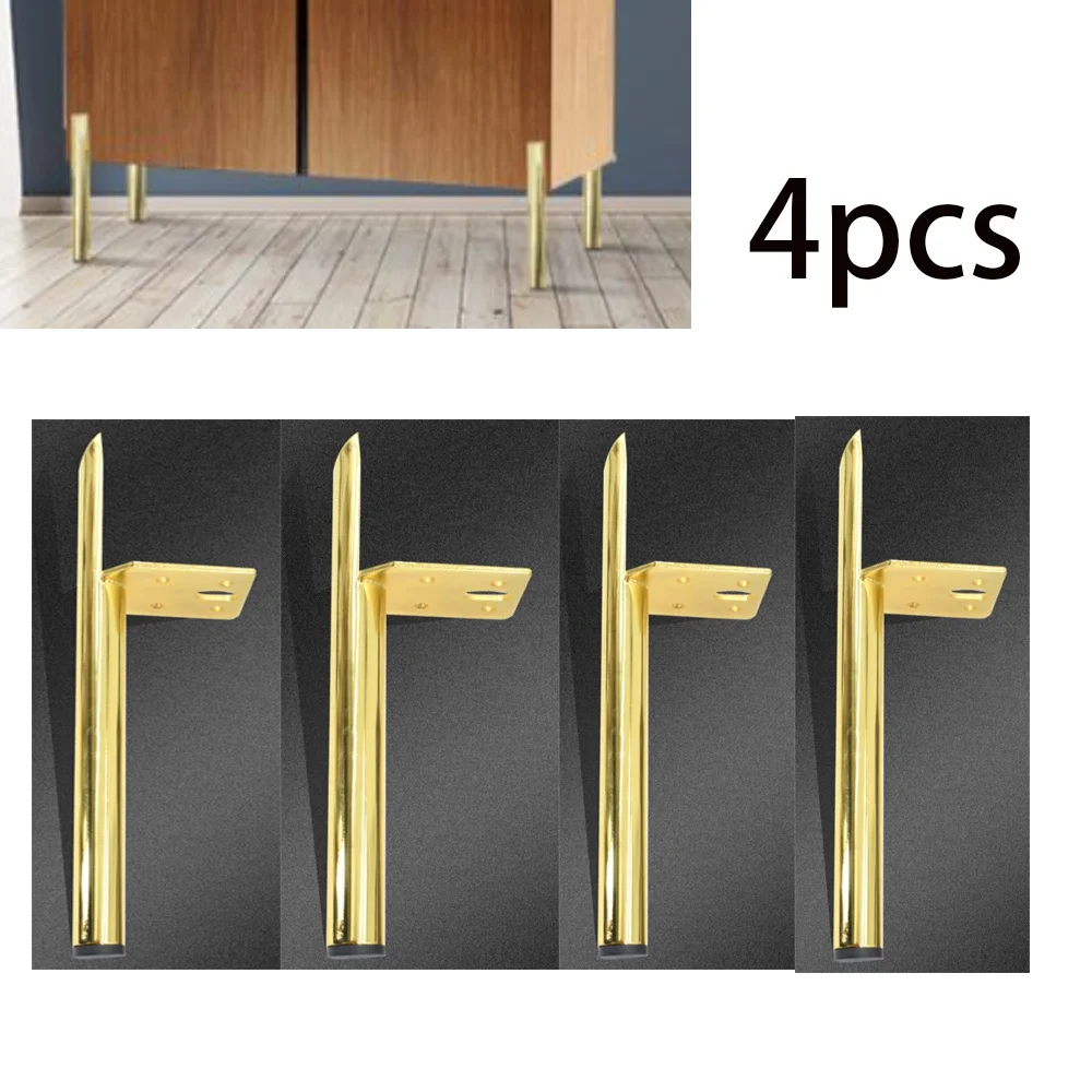 

4 шт., ножки для мебели, металлические опорные ножки для мебели, сверхмощные опорные ножки для мебели, круглые для столов, диванов, журнальных столиков, книжной полки