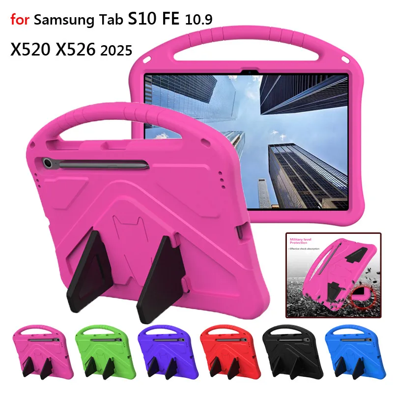 

Чехол для планшета Samsung Galaxy Tab S10 FE 2025 10,9 X520 S9 FE S8 S7 11 T870 A9 X110 A9+ A9 Plus X210 S6 Lite A8 A7 A 10,1EVA