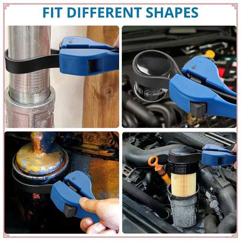 

8-Inch Adjustable Auto Repair Filter Wrench Is Suitable For Pipe Wrench Tools Of Oil Filters, Pipe Fittings And Faucets