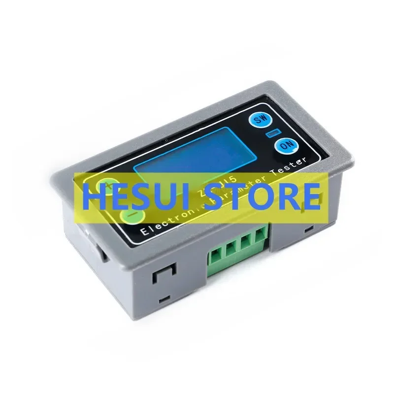 Multifunctional voltage ammeter power capacity time undervoltage overvoltage protection battery charging and discharge control m