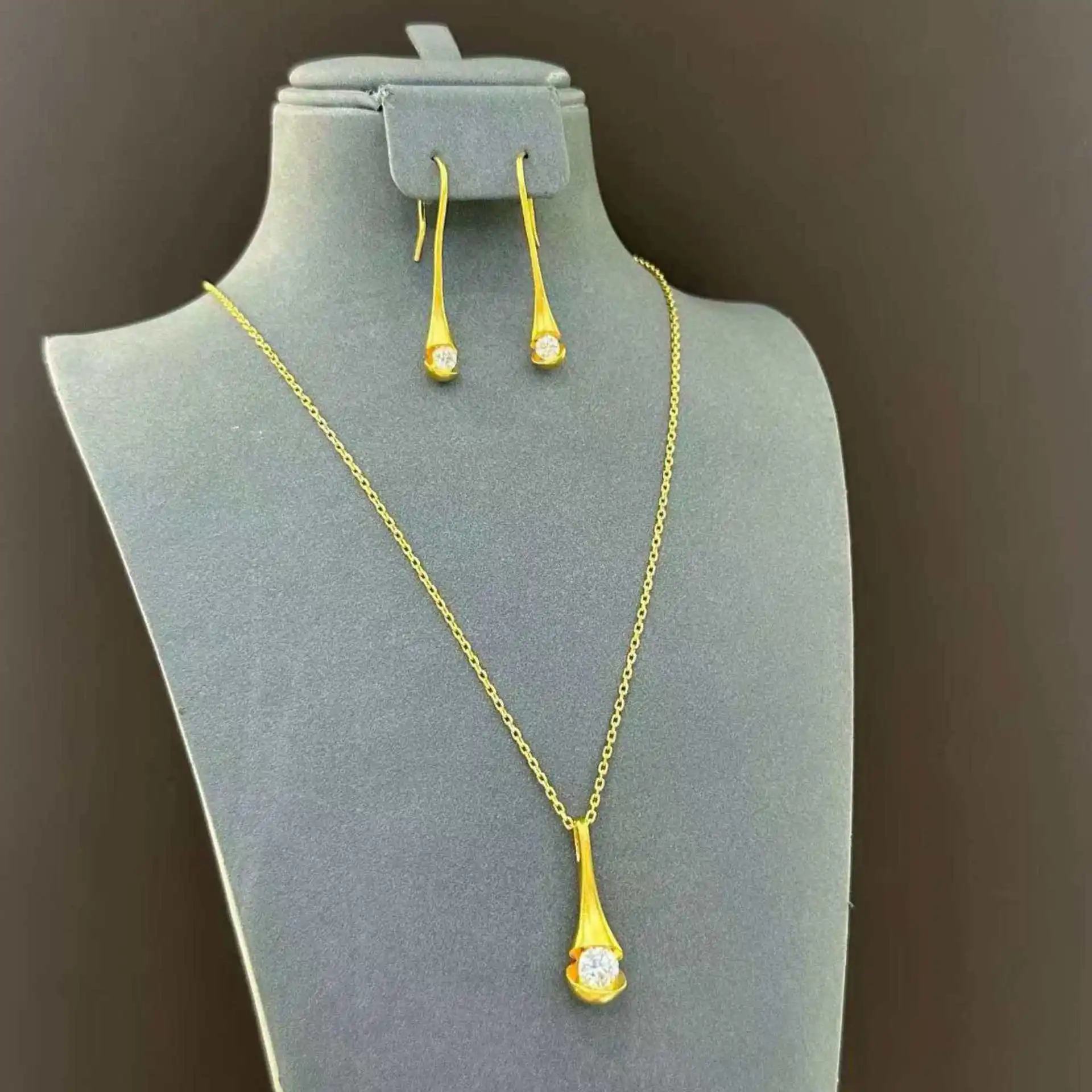 Versatile Daily Evil Eye Jewelry Set For Women 24K Gold AU999 multi-scene gold pieces fit casual and stylish attires