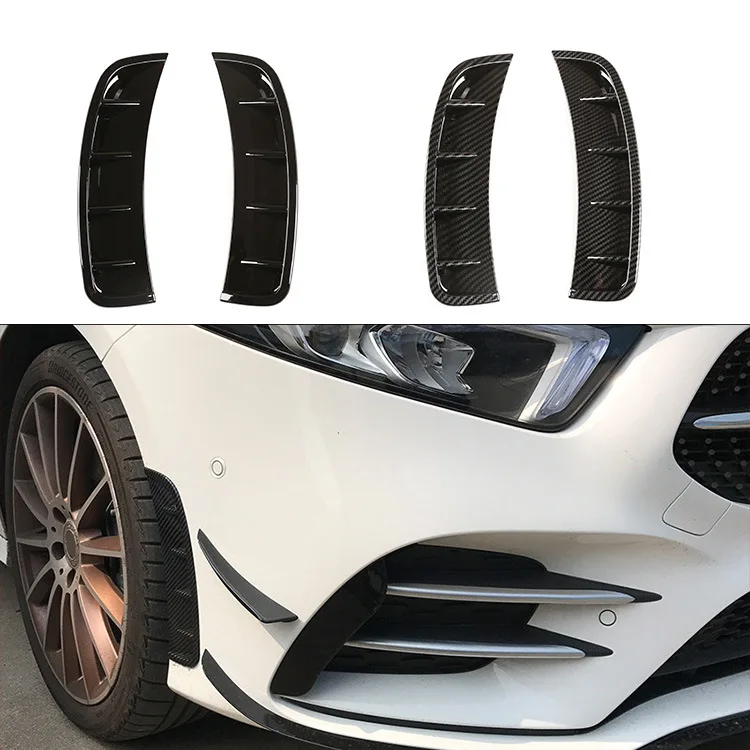 

For Mercedes Benz 19-21 New A-Class Sport Edition Front bumper air intake side decoration Automotive decorative stickers