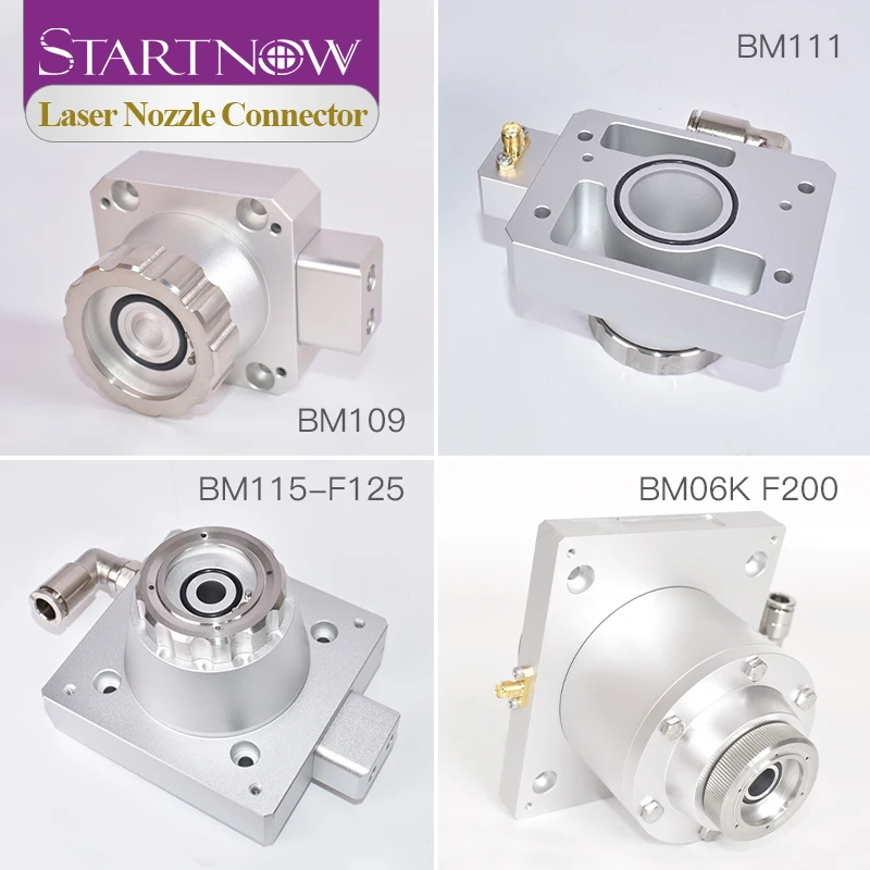 Imagem -03 - Startnow Conector do Sensor do Bocal Laser Bt210s Bt230 Bt240s Bm111 Peças de Conexão do Bocal para Raytools Cabeça Corte a Laser Fibra