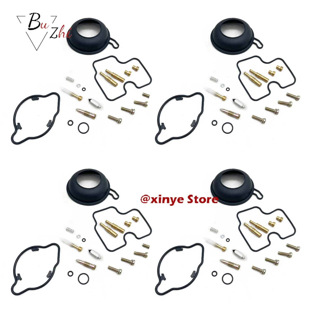 

Carburetor Repair Kit Plunger Vacuum Diaphragms for Honda CBR600F CBR600F2 CBR600 CBR 600F CBR 600 F2 1991-1994