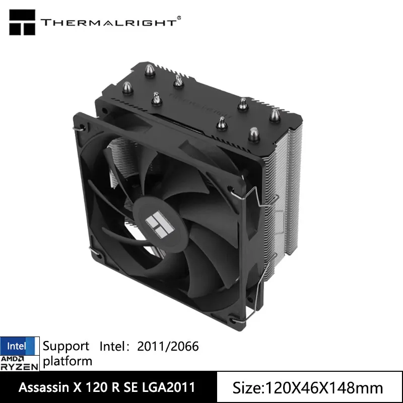 

Thermalright TL-Assassin X 120 Refined SE LGA2011 Радиатор воздушного охлаждения процессора, AGHP4.0/4 тепловые трубы/LGA2011/2066 Эксклюзивная платформа