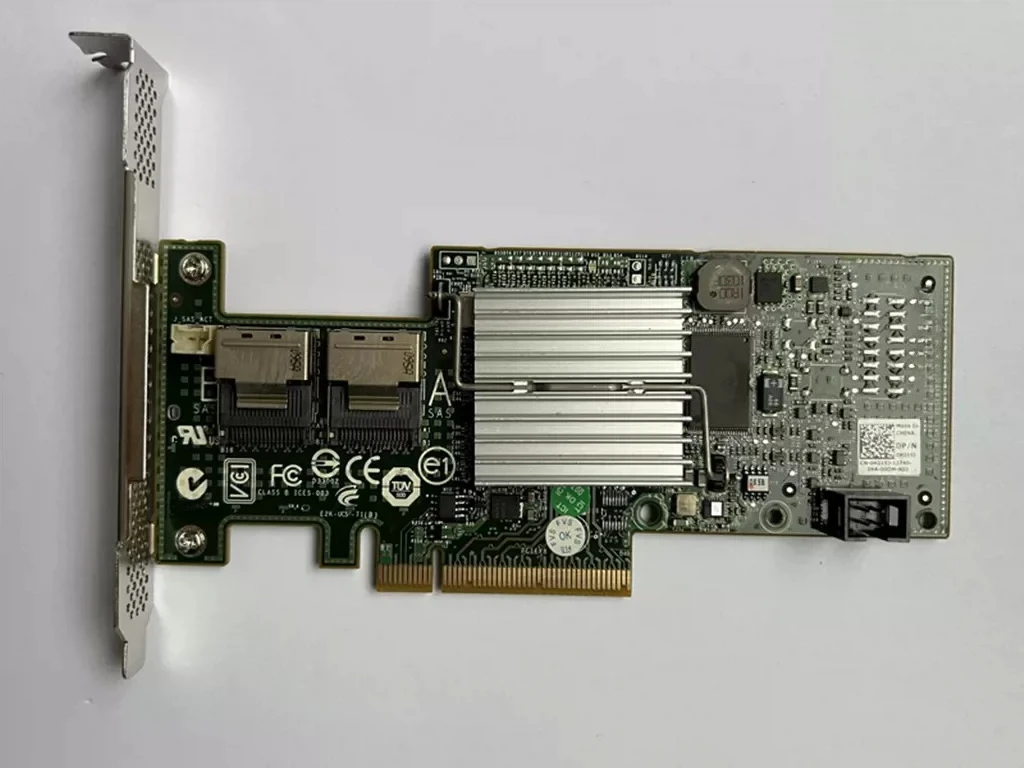 CHEN Original FOR DELL H200 RAID 6GB array card 03J8FW 047MCV SATA3 SAS passthrough card~~