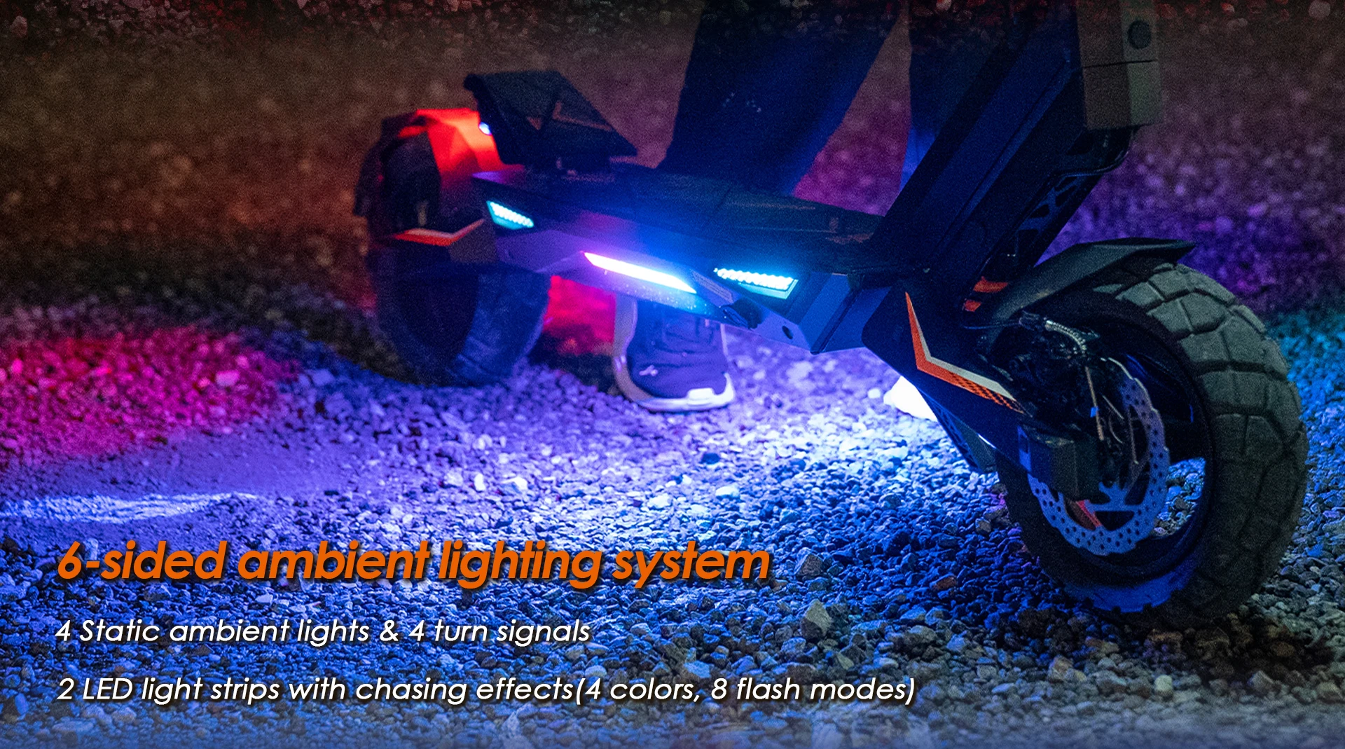 Kukirin T3 All-Terrain Foldable Electric Scooters 45 KM/H Speed 800W Motor 58KM Range 48V15.6Ah Battery 10 " Tires E-Scooter