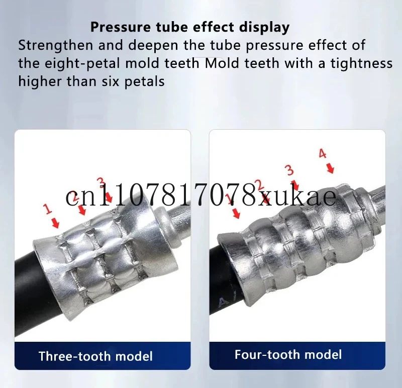 New Clamshell Car Air Conditioning Pipe Crimping Machine Air Conditioning Hose PipeHead Hydraulic Crimping Tool
