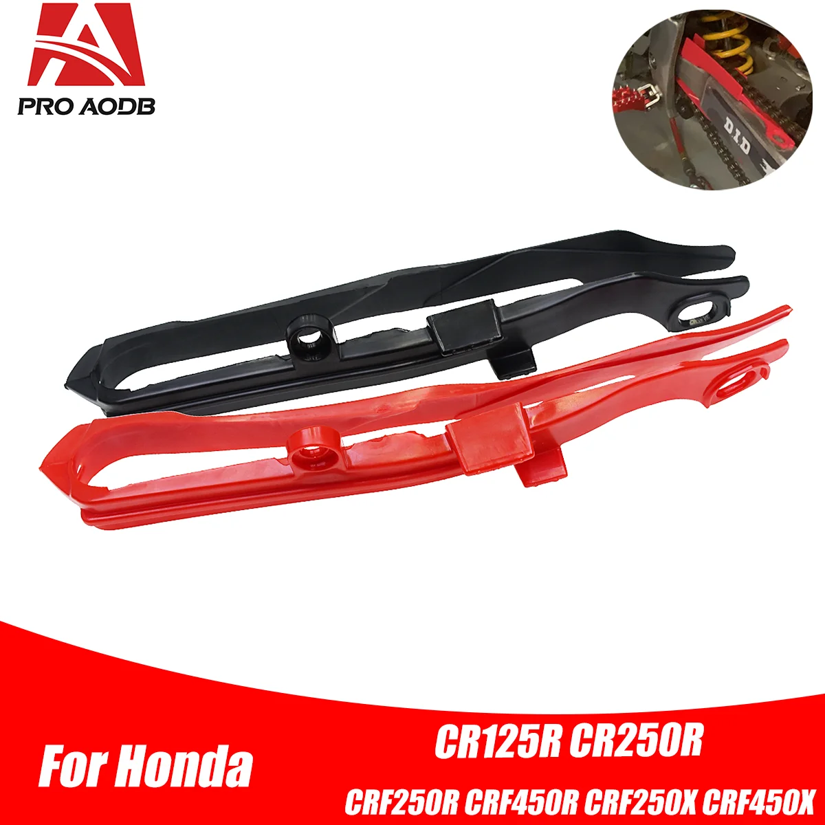 Motorcycle Chain Slider Guide Protection Device For Honda CR125R CR250R CRF250X CRF450R CRF450X CR CRF 125R 250R 250X 450R 450X