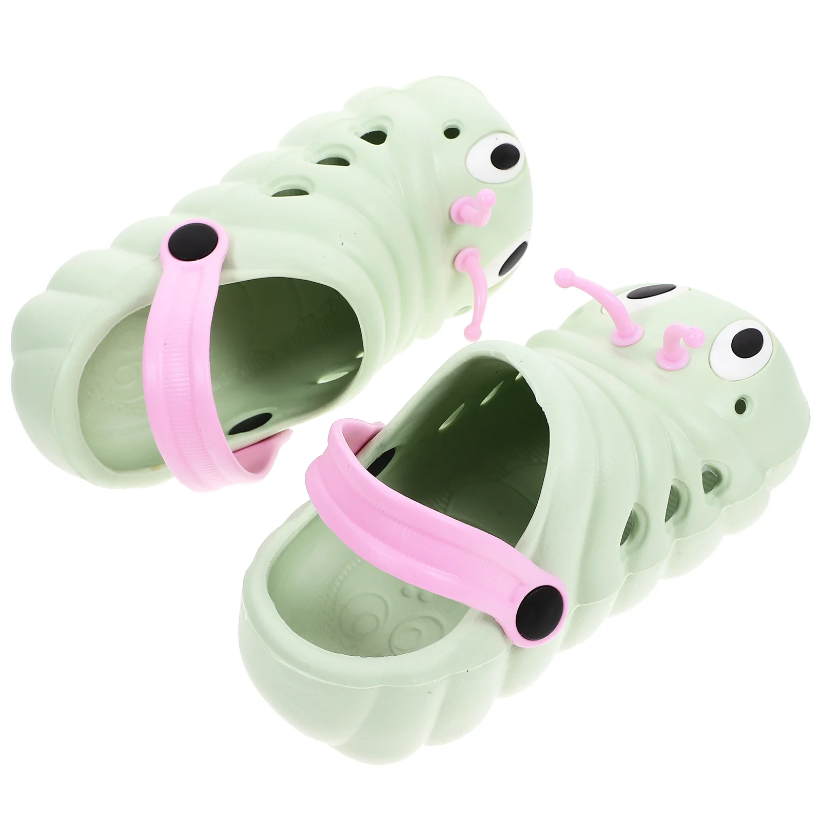 

1 Pair Beach Non-Slip Sandals Kids Lightweight Summer Slippers Soft Comfortable Footwear For Girls Boys Green Size 26