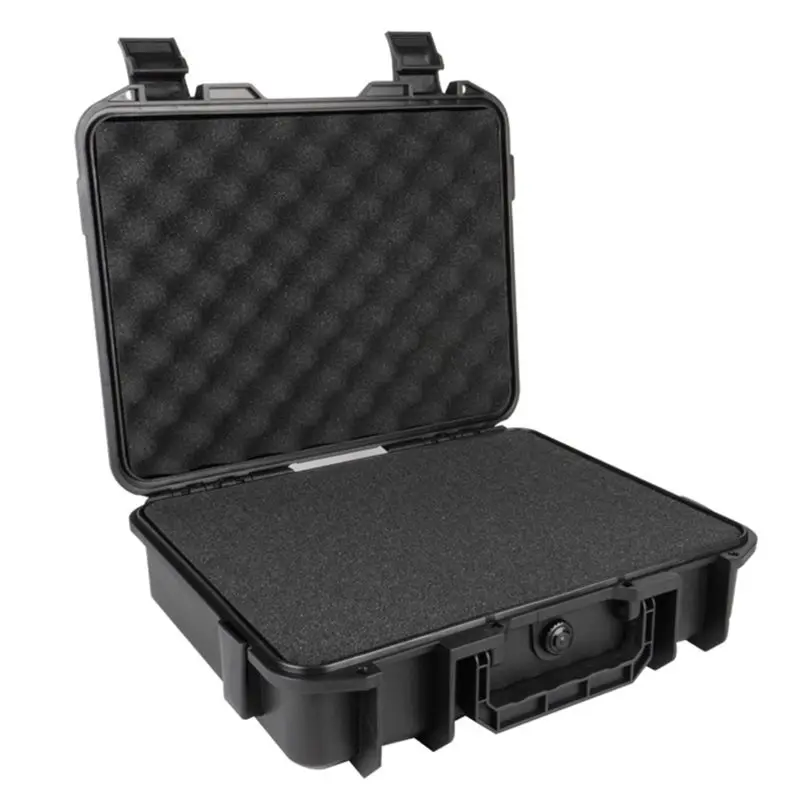 A25F-Waterproof Hard Toolbox With Pre-Cut Foam For Portable Safety Protector Storage Case