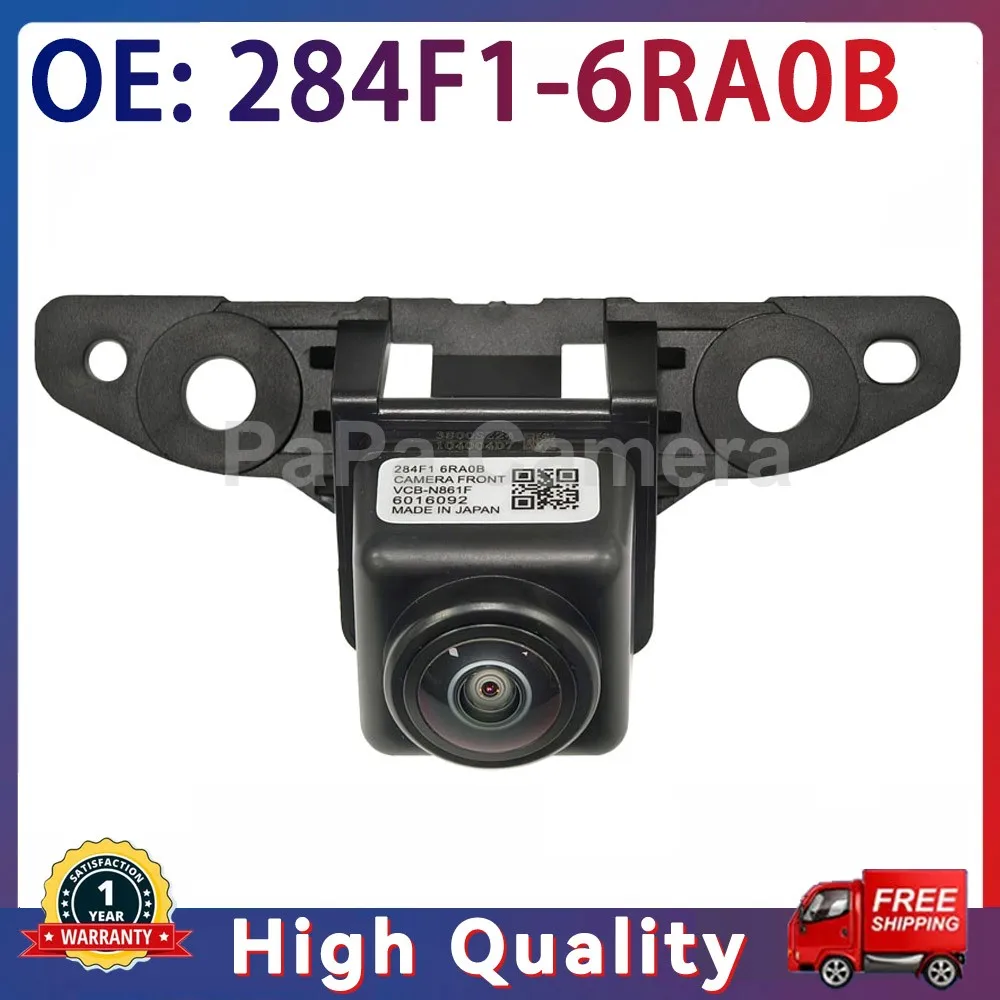 

НОВАЯ 284F1-6RA0B Камера заднего вида HD для Nissan Rogue 2020-2023, встраиваемая в переднюю решетку, для парковки и помощи при движении задним ходом, 284F16RA0B