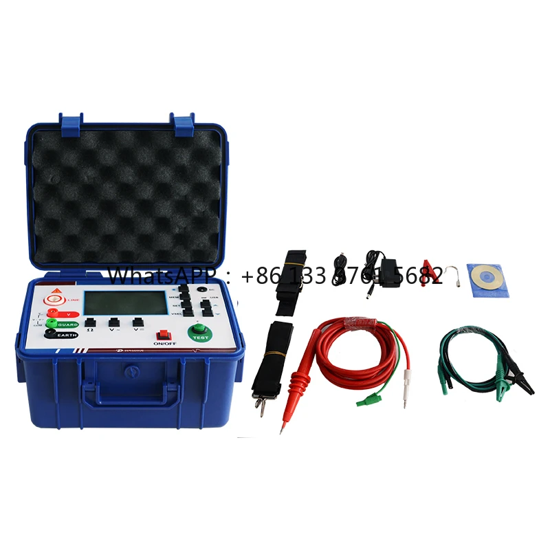 

DJY-625A Digital Megohmmeters Handheld Gauss Meter for Equipment & Machine Usage & Measurement 1-Year Warranty