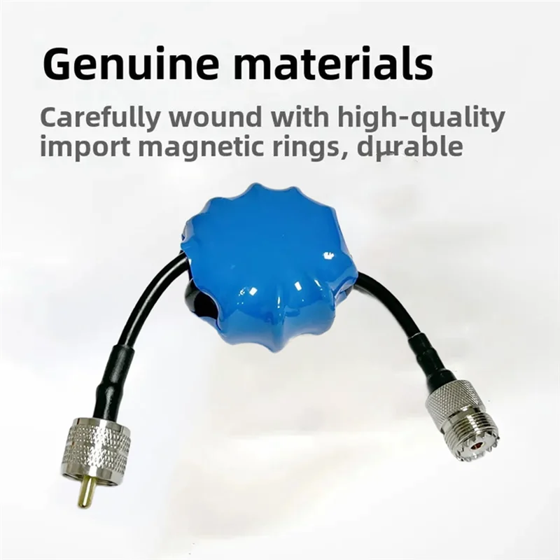 N11R EM-25 حلقة مغناطيسية لراديو الموجات القصيرة 1.8-30 ميجا هرتز خنق لتقليل قمع الوضع المشترك الحالي #6