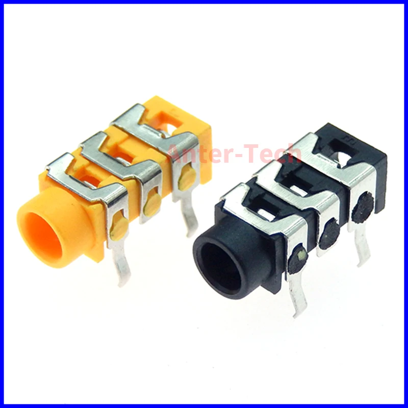 10Pcs PJ313 3.5mm 5Pin Stereo Headphone Audio Jack Earphone Socket Audio Socket PJ-313 The 3 Section Of the 5 pin