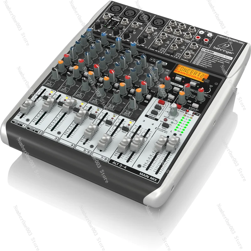 QX1204USB 8-way Mixer Conference Sound Reinforcement Stage Live K-song With Sound Card