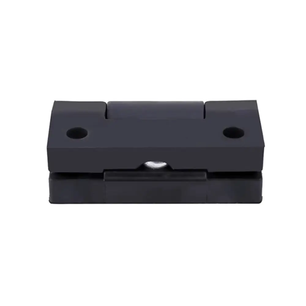 4PCS Nylon Torque Hinge Black Adjustable Torque Furniture Hinges Corrosion Resistant Buffering Design Nylon Hinge