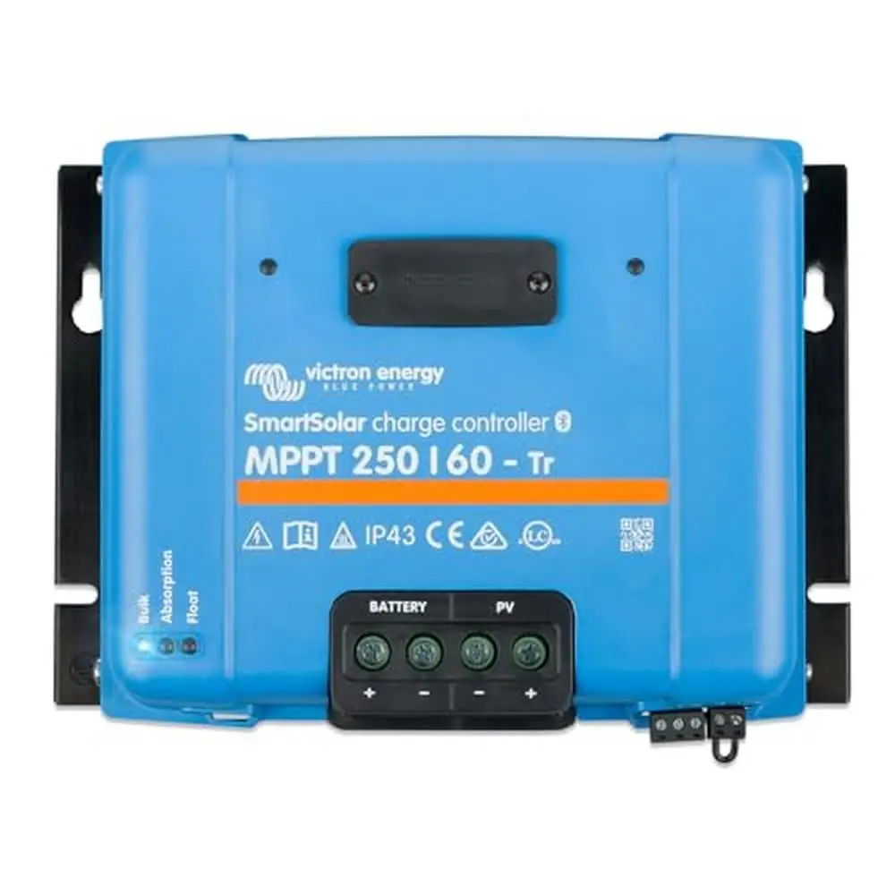 

SmartSolar MPPT Tr Solar Charge Controller Bluetooth 250V 60A 12-48V Panels Synchronized Charging with VictronConnect App