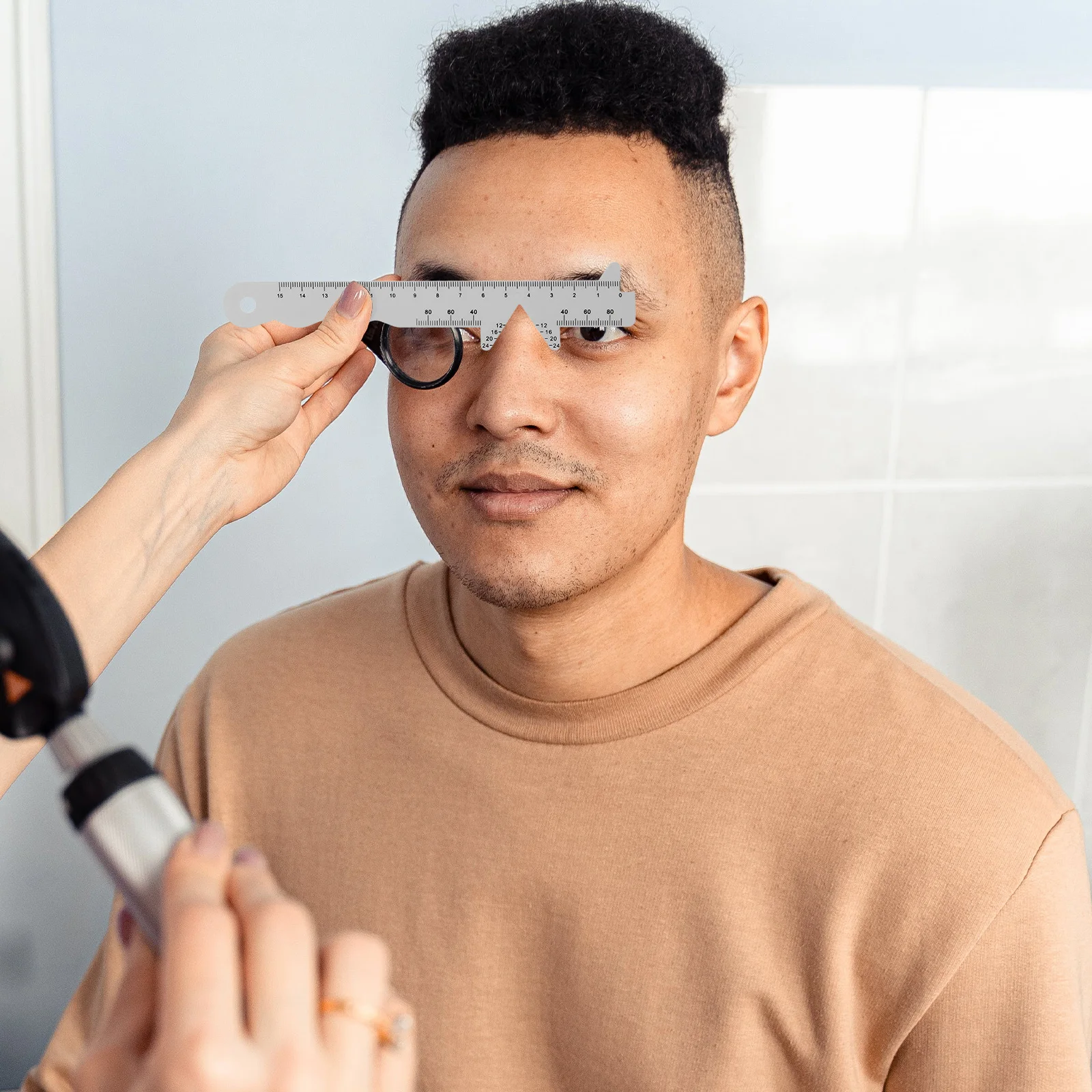 

Pupil Distance Ruler Portable Meter Abs Interpupillary Lightweight Accurate Measuring Measure