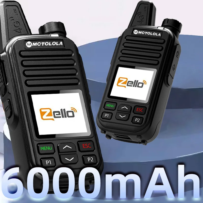 MOTOLOLA  2G 4G Android 8.1 Car Radio WIFI Bluetooth Handheld POC Walkie Talkie 5000km Suitable for Fleet Transport Truck - view 5