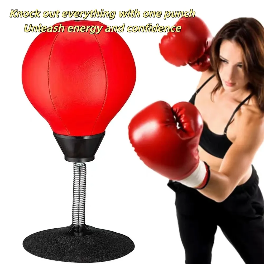 Boxing Practice Ball Creative Sucker Improve Reaction Speed Fight Target Dodge Training Sports Fitness Toys Desktop Adults Gifts