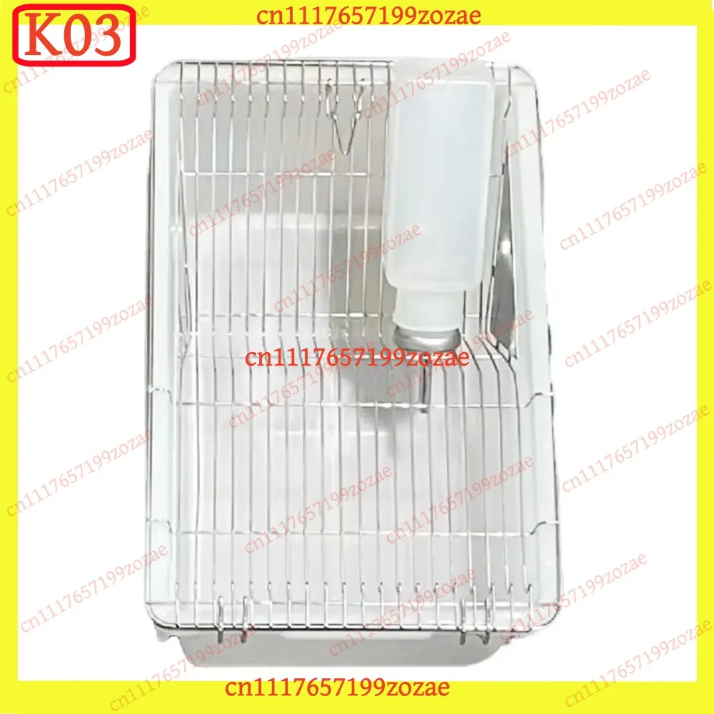 K03 PP Rodent Breeding Cage with Bottle Feeding Enclosure for Biomedical Lab Research, Replacement Parts