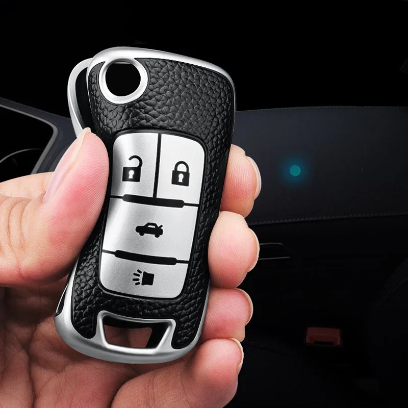 Funda de TPU para llave de coche, carcasa para Chevrolet, Cruze, Aveo, Trax, Sail, Malibu, Opel, Vauxhall, Astra, Corsa, Meriva, Insignia, accesorios