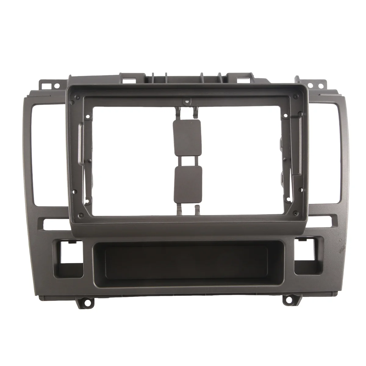 Panel embellecedor de Fascia de Audio DVD para salpicadero de coche, 9 pulgadas, 2Din, para Nissan Tiida 2004-2011, marco de navegación estéreo para reproductor Android