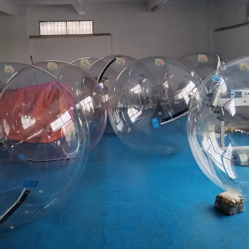 

Transparent PVC Inflatale Water Ball - Casual Game Show Water Play Toy