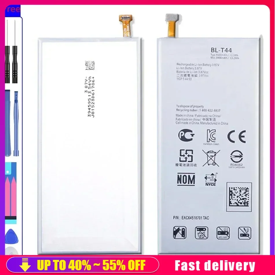 BL-T44 3500mAh High Quality Replacement Mobile Phone Battery For LG Stylo 5 LMQ720PS Q720A Stylo5 Portable Battery