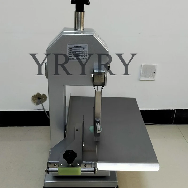 Large Commercial Bones Sawing Machine Cold Ham Cattle Sheep Trotters Bone Chopping Tools Vertical Electric Bone Cutter Equipment