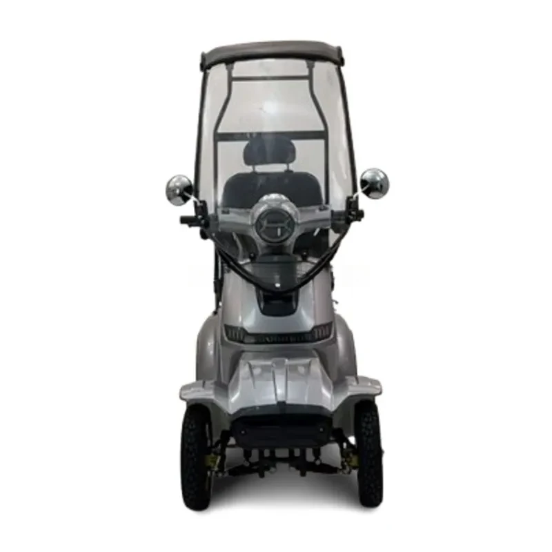 

Factory Hot Selling New Luxury Mobility Scooter Courtesy Car with Canopy Roof for Handicapped