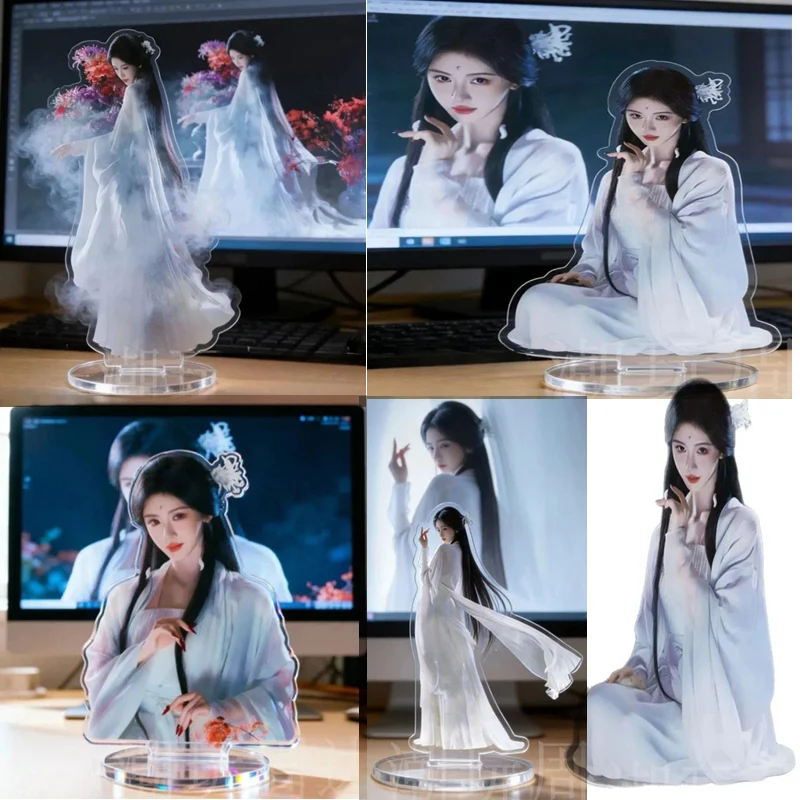 Ju Jingyi Popular TV Drama VEIL OF SHADOWS Acrylic Standee Figure Model Plate Cosplay Lu Wuyi Desktop Decoration Fans Collection