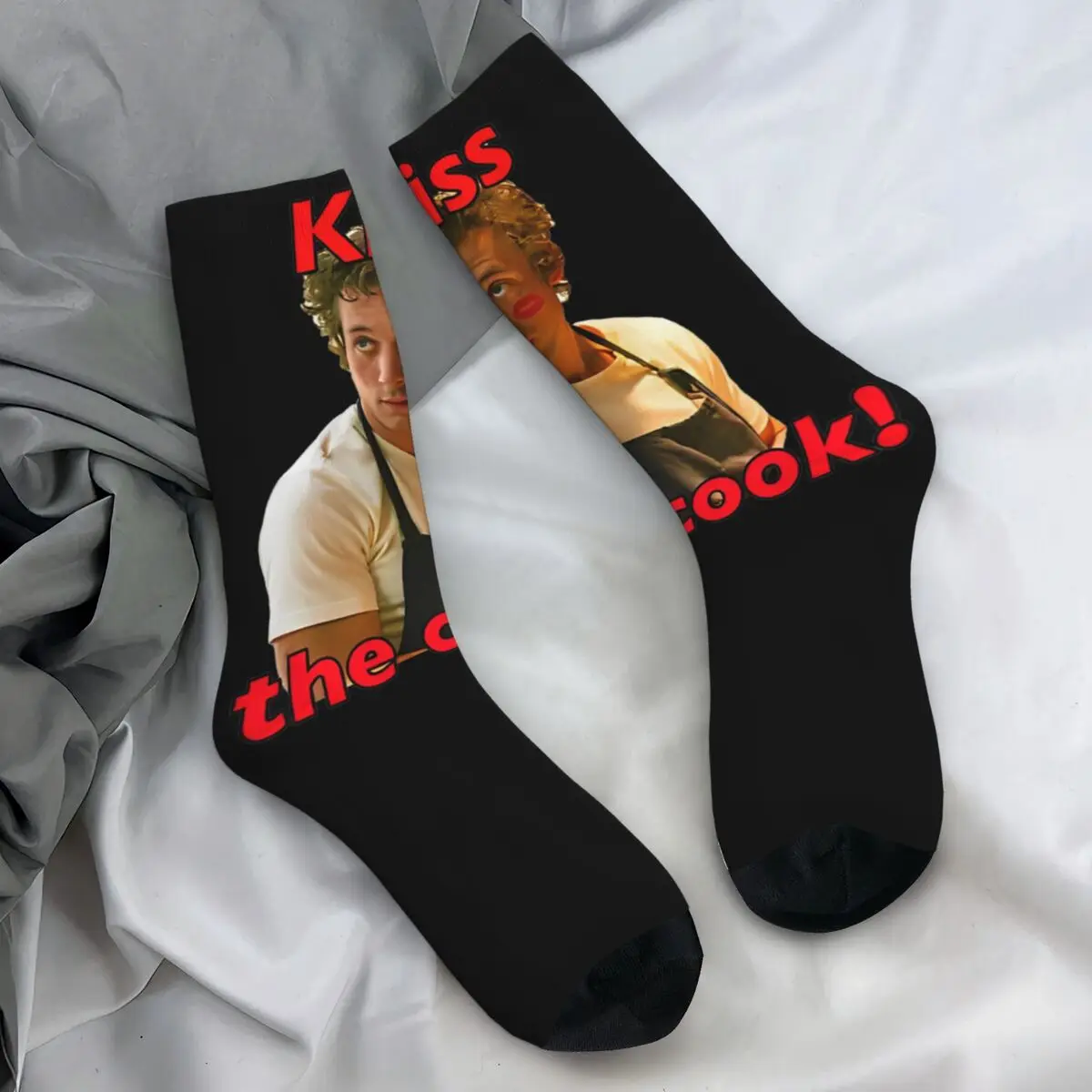 Gallagher Shameless Socks Autumn Kiss The Cook Stockings Funny Men Quality Socks Custom Climbing Anti Skid Socks