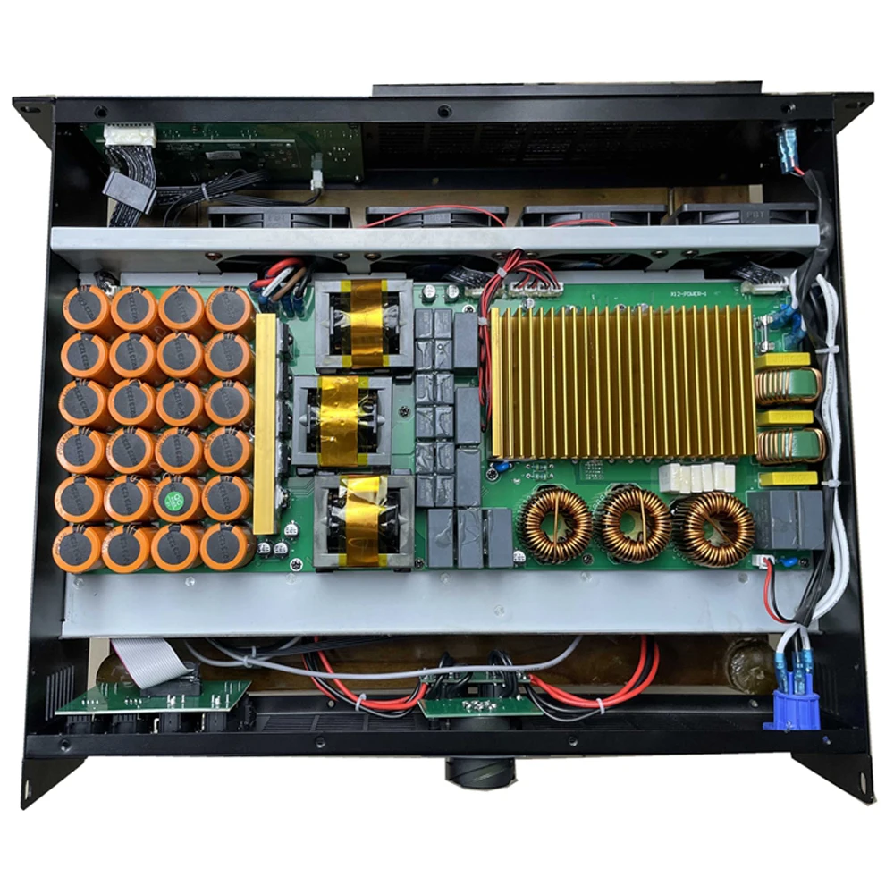LA8X 4-channels Digital Power Amplifier 10000watts Class-D Professional Audio Amplifiers For Line Array or Subwoofer Speakers