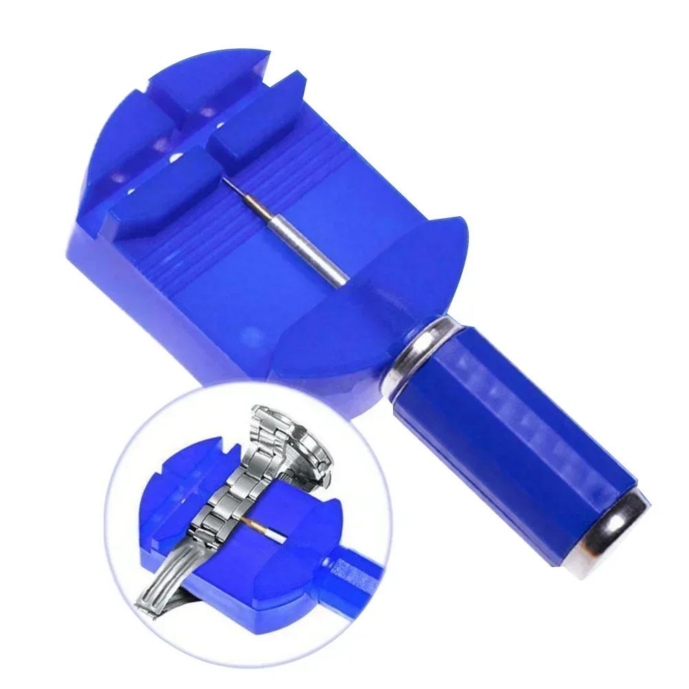 147-teiliges Uhrenreparatur-Werkzeugset Professionelles Uhrmacher-Set für Batteriewechsel Armbandverstellung Gehäuseöffner Stiftentferner – Detail 4