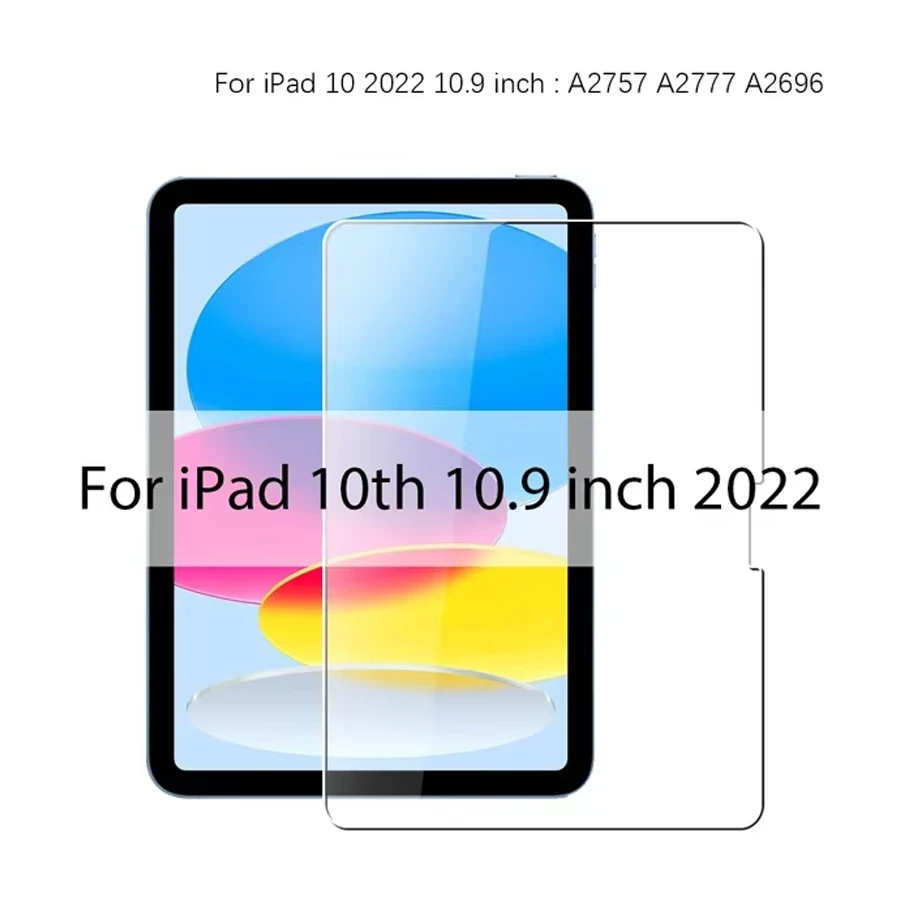 2 STKS Gehard Glas Screen Protector HD Voor Ipad Ipad2025 A16 Air 11 inch 2025 (M3) Ipad10 Anti Kras Beschermende Tablet Cover