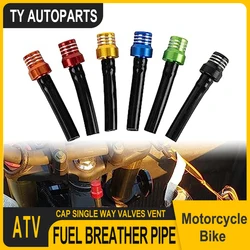 Motorfiets Gas Tankdop Eenrichtingskleppen Ontluchtingsslangen Buizen Voor Motorcross Atv Quad Dirt Pit Fiets Brandstoftank Ontluchtingsbuis