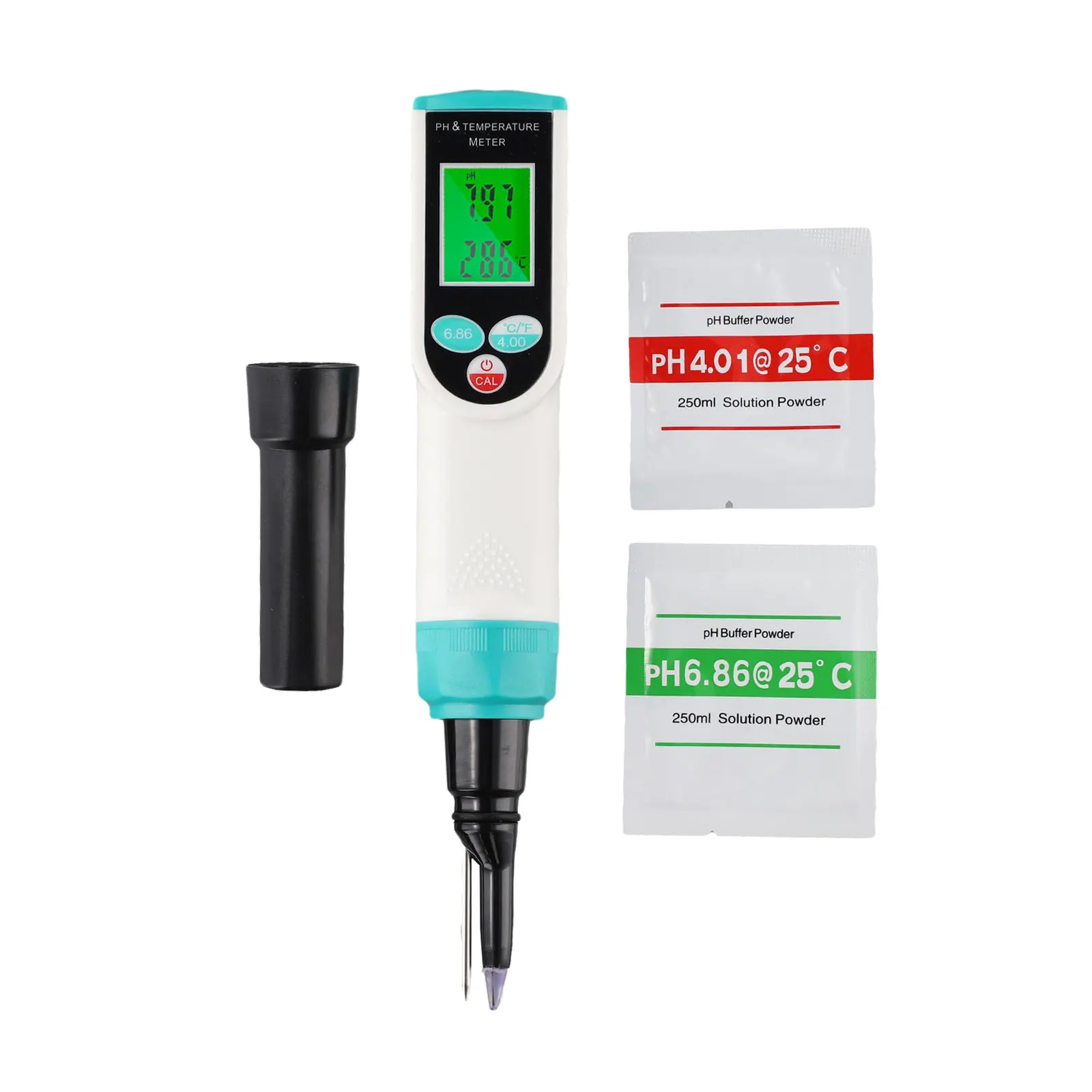 Digital PH Tester Food PH Meter For Sourdough Gardening Accurate PH Testing Automatic Temperature Compensation