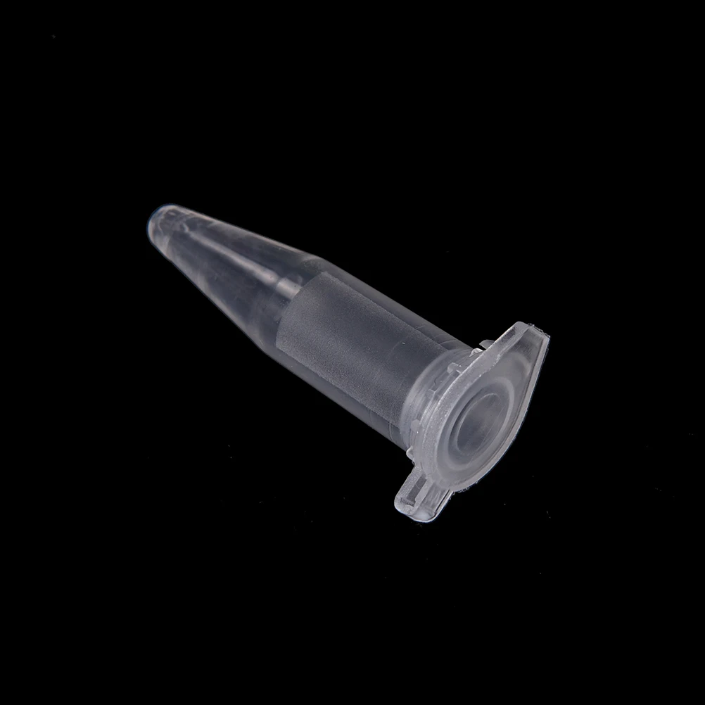 50 stuks 1,5 ml plastic centrifugetest met klikdop buis flacon container laboratoriumbenodigdheden