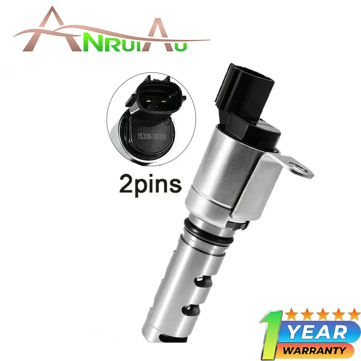 Variable Valve Timing VVT Solenoid for 2008-2013 Scion xB tC 2002-2008 Toyota Solara 2.4L 3.0L 3.3L 1533028020 Aosoar 2