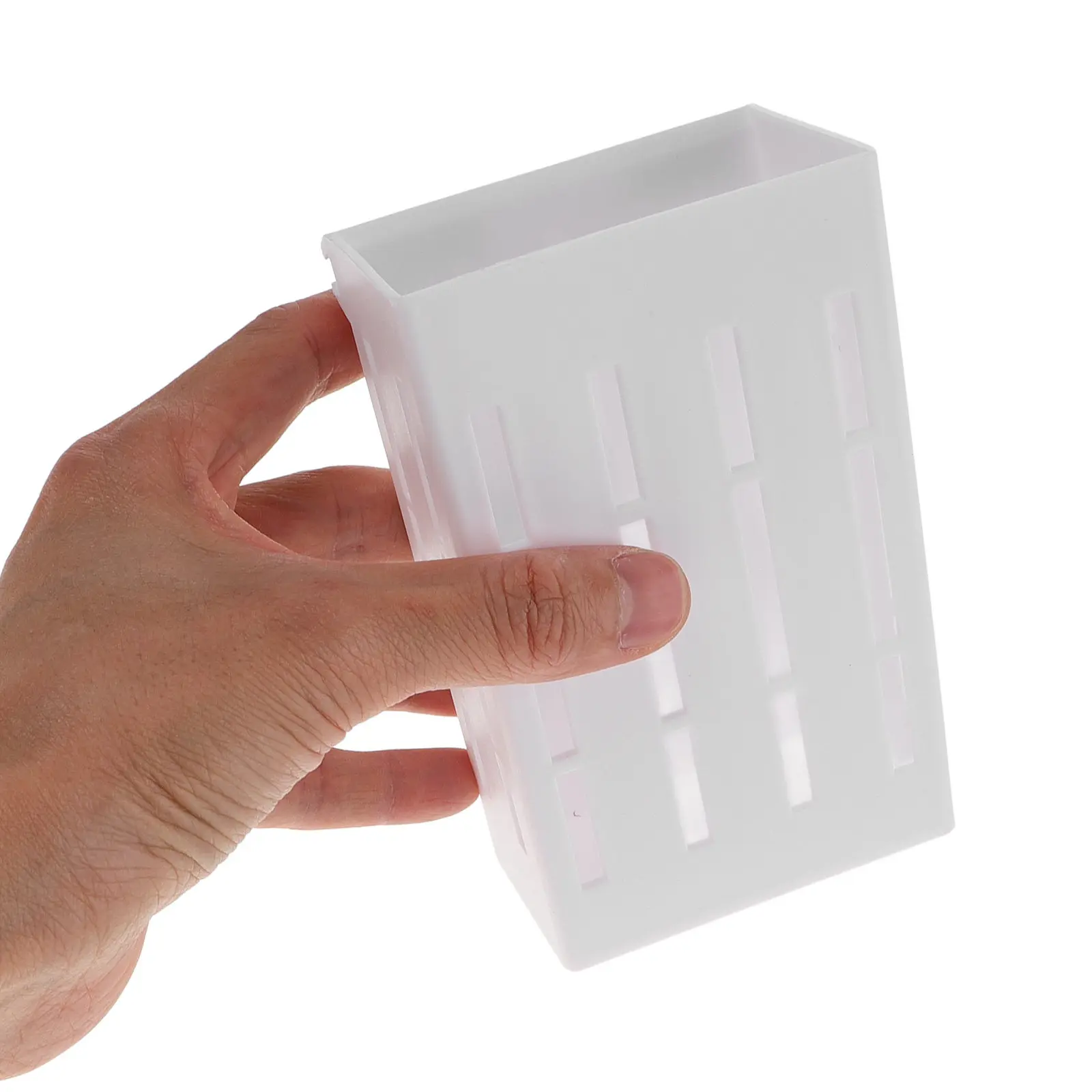 1Set Plastic Wall Mount Utensil Holder for Chopsticks and Spoons No-Drill Kitchen Organizer Space Saving Silverware Drying Rack