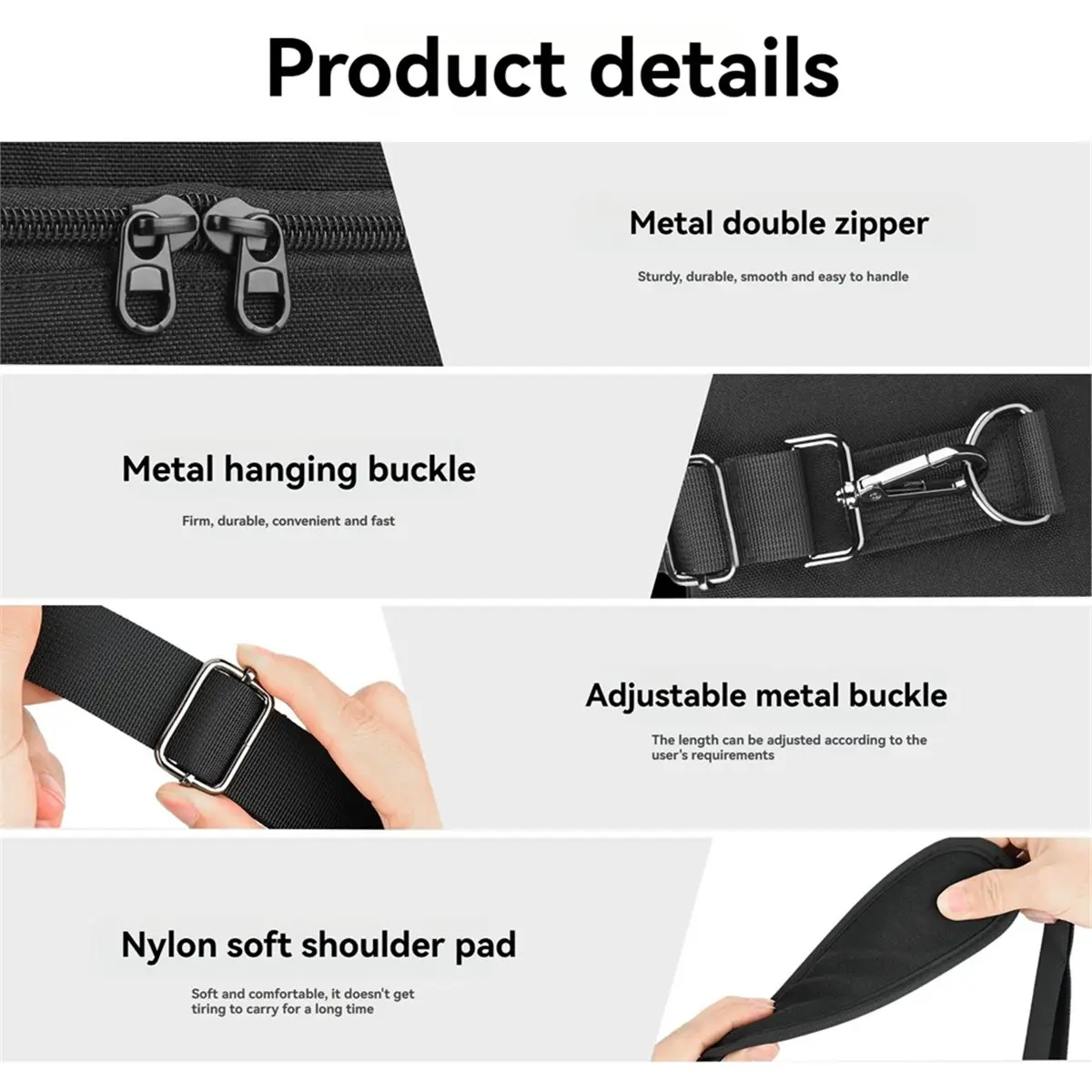 Carrying Case Travel Protective Case Hardshell Bag Shockproof Storage Bag for 548 87W Power Bank