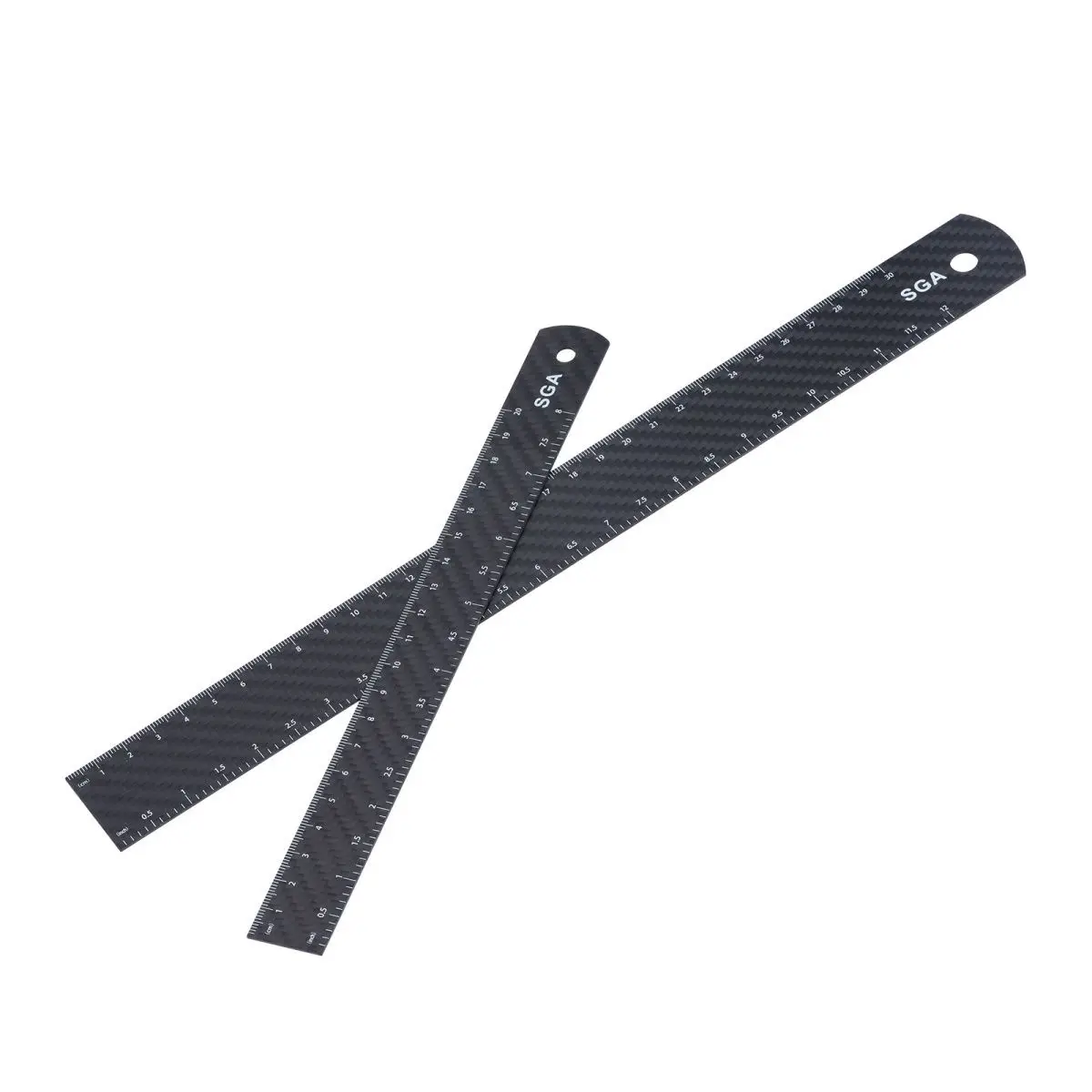 15cm Real Carbon Fiber Ruler Super Material Light Heavy