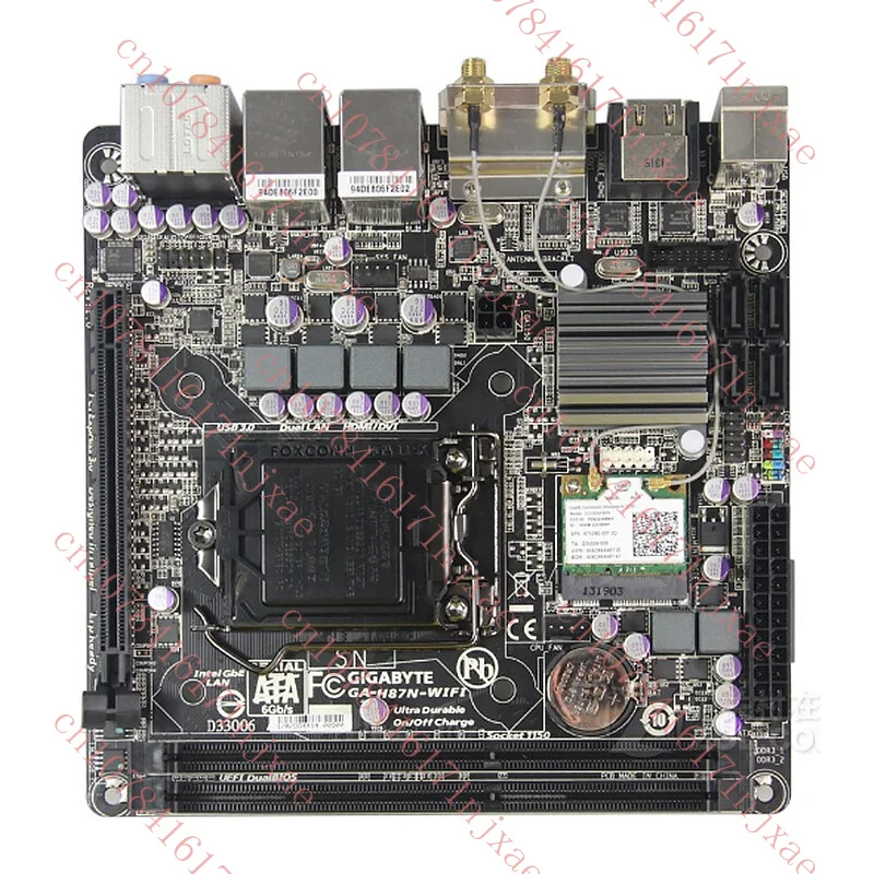 

For Gigabyte GA-H87N-WIFI LGA1150 DDR3 Mini-ITX Motherboard 100% Tested Work.