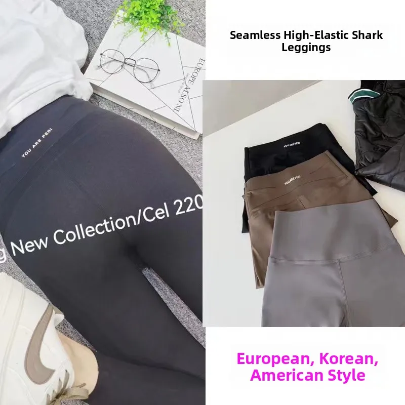 

Брюки для йоги с высокой талией, на флисовой подкладке, утягивающие, с контролем живота, укороченные/длиной 7/9, с высокой талией, из ткани Arkskin